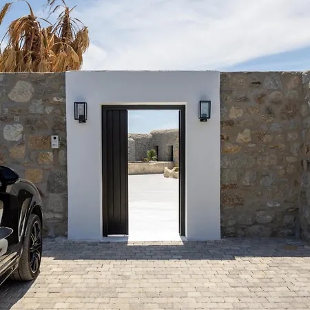 Black With Cave Heated Pool 别墅 Mykonos Town