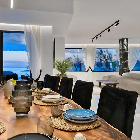 Black With Cave Heated Pool Villa