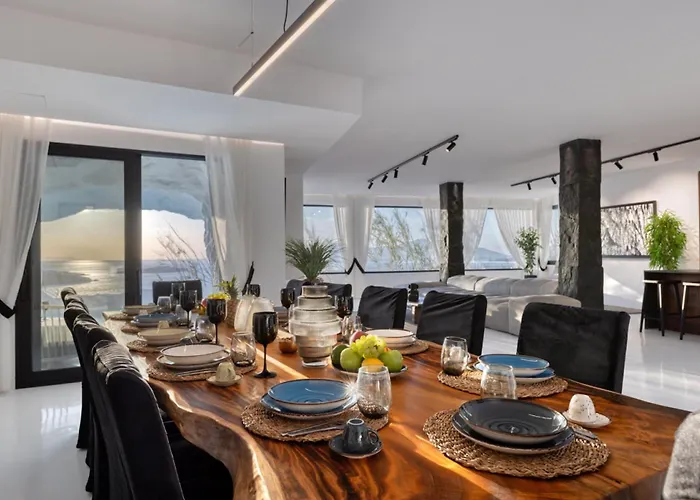 Black With Cave Heated Pool Вилла Mykonos Town