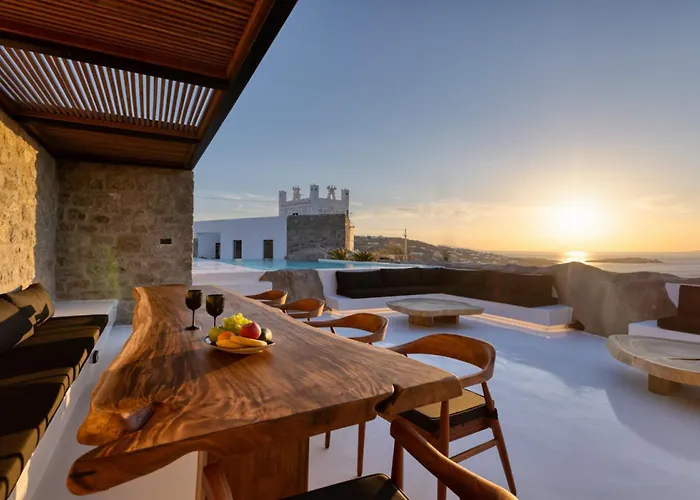 Вилла Black With Cave Heated Pool