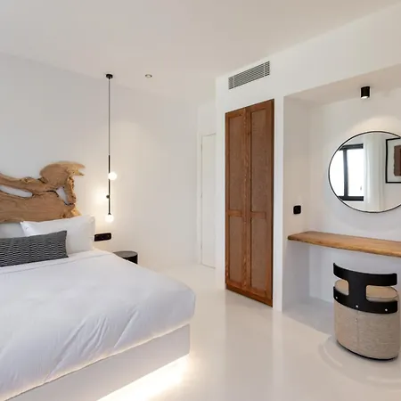 Black With Cave Heated Pool Villa Mykonos Town