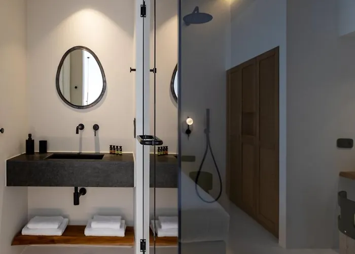 Black With Cave Heated Pool Mykonos Town