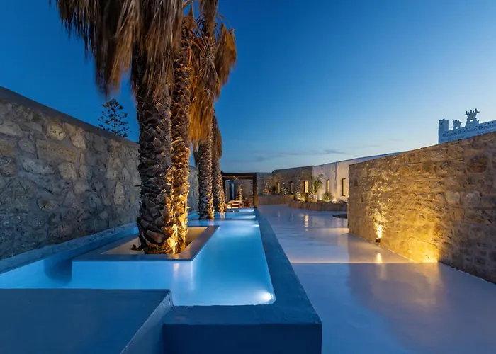 Βίλα Black With Cave Heated Pool *