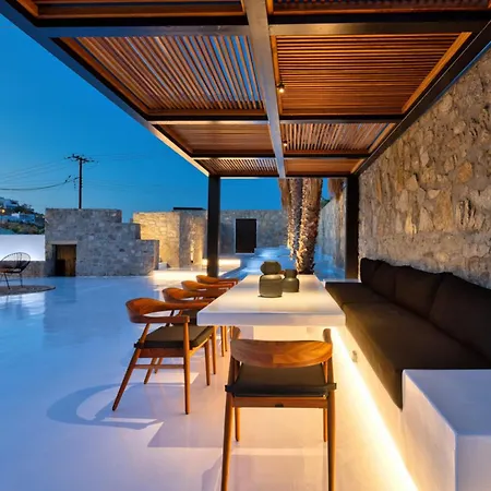 Black With Cave Heated Pool Mykonos Town