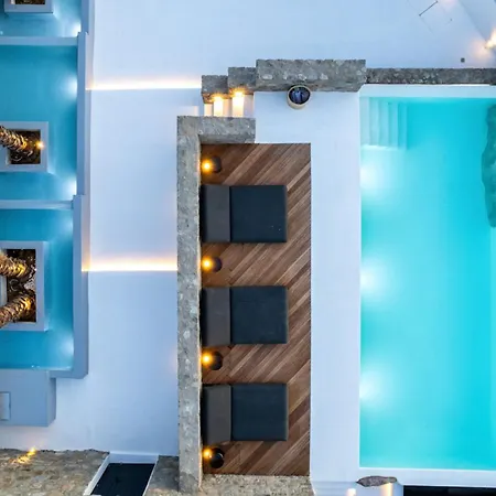 Black With Cave Heated Pool * Mykonos Town